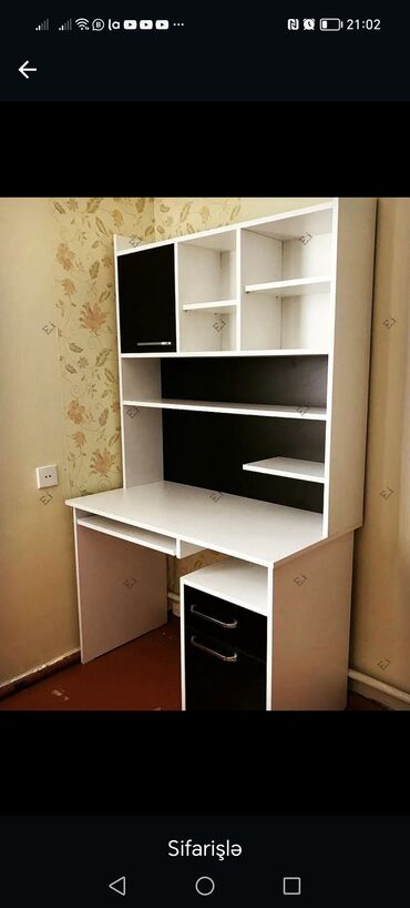 Masalar: Yazı masası, Yeni, Açılmayan, Laminat, Dördbucaq masa -da lalafo.az — 10 Masalar: Yazı masası, Yeni, Açılmayan, Laminat, Dördbucaq masa — 10