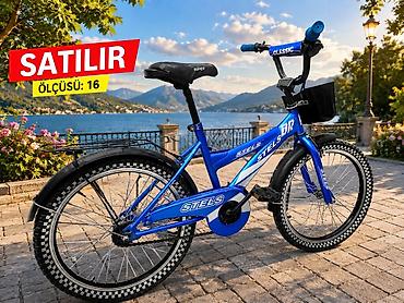 Velosipedlər: Uşaq velosipedi – STELS BR, ölçü: 16 Xüsusiyyətlər: - 16 düymlük — 1