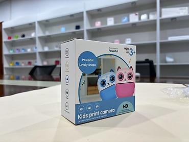 masin oyuncaq: Uşaq üçün termal printerli fotoaparat – Kids Print Camera - Yaş — 4