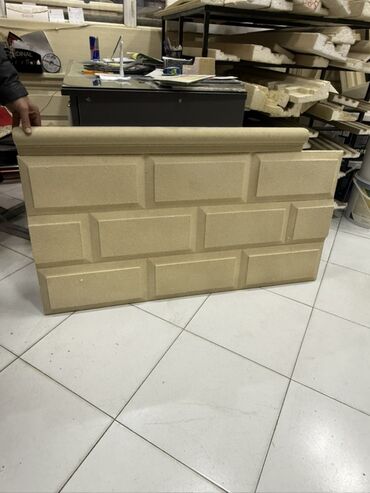 Digər bitirmə materialları: Fasad üçün dekorativ elementlər və hazır detallar - Material: sıxlığı — 4