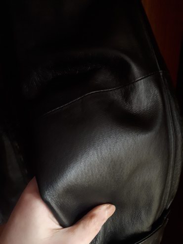 Ostale jakne, kaputi, prsluci: Nova kozna jakna duza CANDA C&A 44br. Nikad nosena — 4