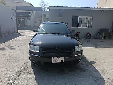 vaz hisseleri: Volkswagen Passat sedan – qara rəng, AZ nömrə nişanı “90 LB 105” — 4