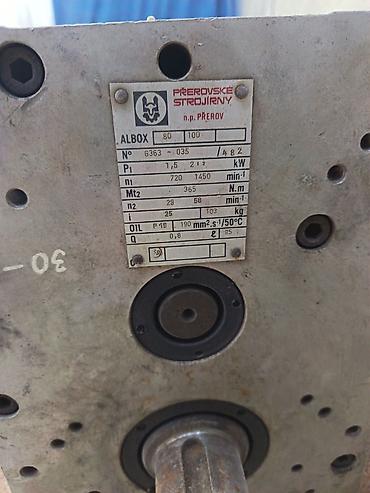 elektorn masin peci: 5.5 kw mator reduktorlu mator 2 palajenili hem 60 abarod hemde 30 — 2
