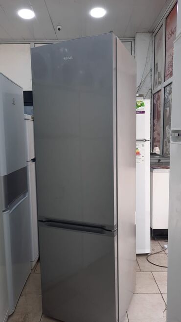 Холодильники: Б/у Холодильник Regal, No frost, Двухкамерный, цвет - Серый