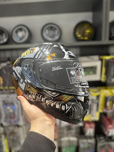 moto tvs: Motosiklet dəbilqəsi – tam üzlü (full-face) model Xüsusiyyətlər: - — 5