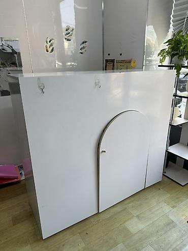 hp 2055dn printer: Ресепшн/стойка/касса администратора, белый цвет. Характеристики: - — 4
