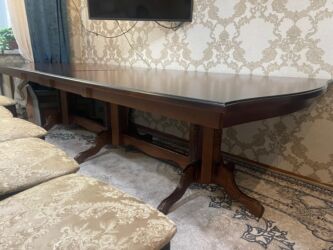 Столы для зала: Стол для зала, Б/у, Не раскладной, Прямоугольный — 10