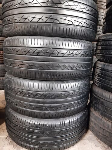Шины: Шины 225 / 50 / R 17, Лето, Б/у, Комплект, Корея, Hankook