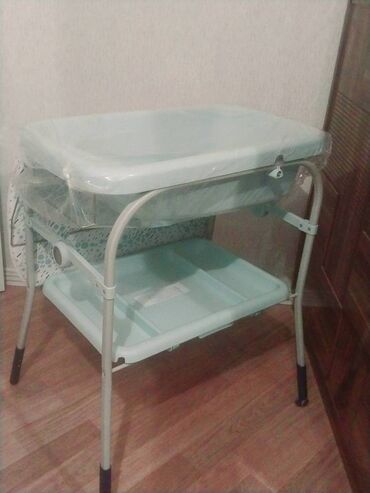 Uşaqlar üçün digər mallar: Пеленальный столик с ванночкой Сhicco(покупали за 400 ман,продаю за 80 — 7