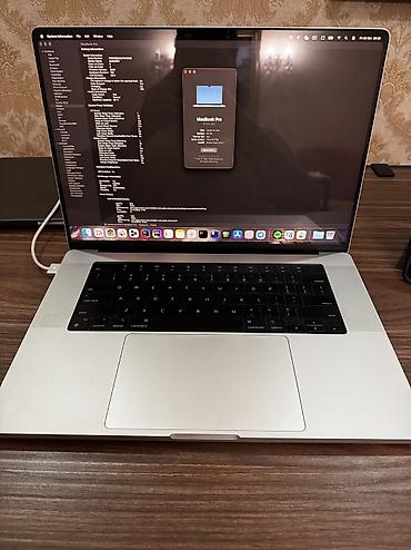 macbook a1708: MacBook Pro 16 M1 Max 64GB RAM 1TB SSD SILVER серебряный идеальное — 1