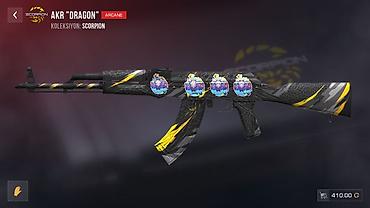 İnstagram ve Tiktok: Averon STANDOFF 2 HESAB SATILIR, İçinde