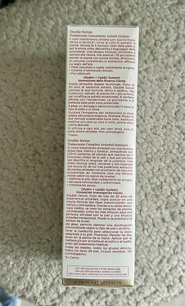 крем: Clarins Double Serum 100 ml – Yeni, istifadə olunmayıb 🎁 🎁 Hədiyyə — 5