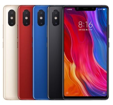 телефон j7: Xiaomi, Mi 8 SE, Б/у, цвет - Серый, 1 SIM, 2 SIM