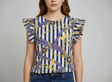 koszulka pod marynarkę damska: Women's blouse, size M (EU 38)