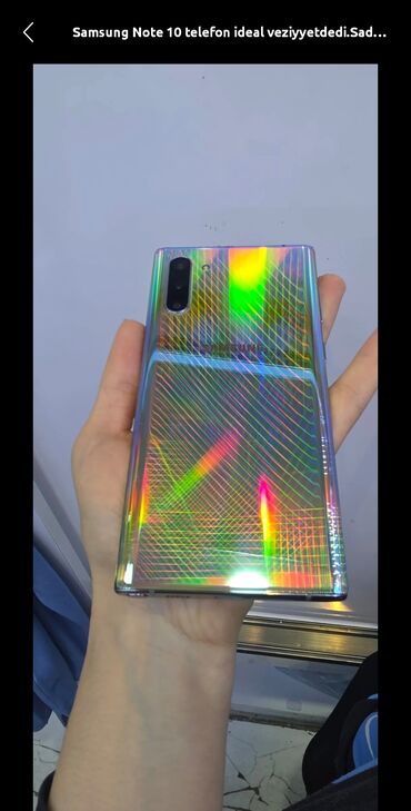 Infinix: Samsung Note 10, Sensor