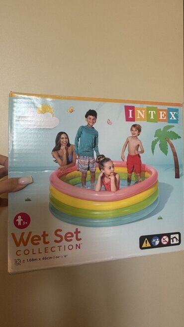 intex basseynlar: Yeni Şişmə Hovuz Intex, 1.1 - 2 m, ≤ 200 l