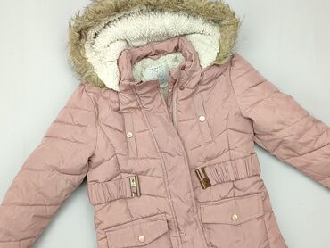 neonowe różowe buty sportowe: Winter jacket, Primark, 7 years, 116-122 cm, condition - Good