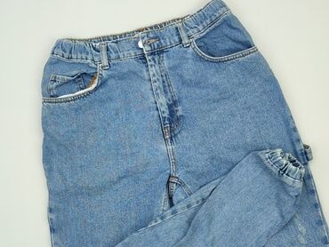 dżinsy slim damskie: Jeans, Cropp, L (EU 40), condition - Good