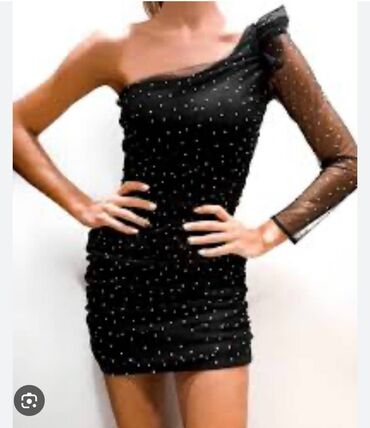 Haljine: Zara bоја - Crna, Večernji, maturski, Drugi tip rukava — 1