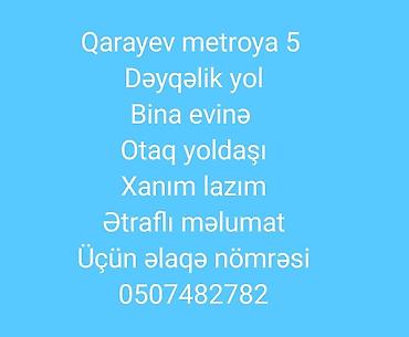icare obyek: Qarayev metrosuna 5 dəqiqəlik piyada məsafədə yerləşən bina evində — 1
