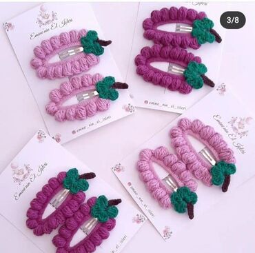 Saç aksesuarları: Qizlarimiz ucun şirin aksesuarlar.Sifaris qebul olunur — 4