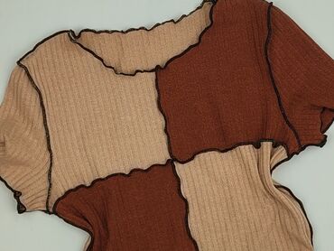 brazowe klapki ccc: Shein, Top damski, rozmiar XS