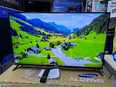 Телевизоры: Телевизор samsung 43Q80 smart Android tv с интернетом youtube, 110 см — 25