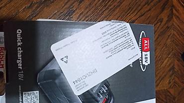 Baterije: Original BOSCH Power for ALL 18V – baterije i brzi punjač - Novo — 8