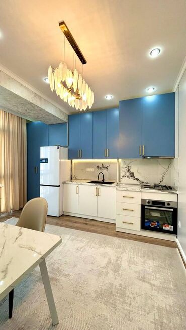 продажа домов ак жар: 2 комнаты, 52 м², Элитка, 6 этаж, Дизайнерский ремонт
