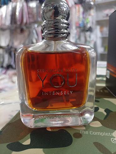 Жеке буюмдар: Emporio Armani Stronger With You Intensely – мужская парфюмерная вода — 3