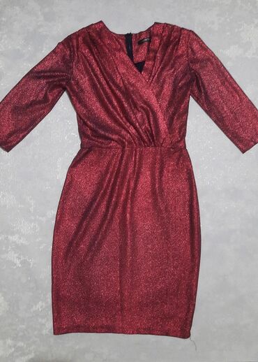 новогодний платья: Вечернее платье, Коктейльное, Короткая модель, С рукавами, XS (EU 34), S (EU 36)