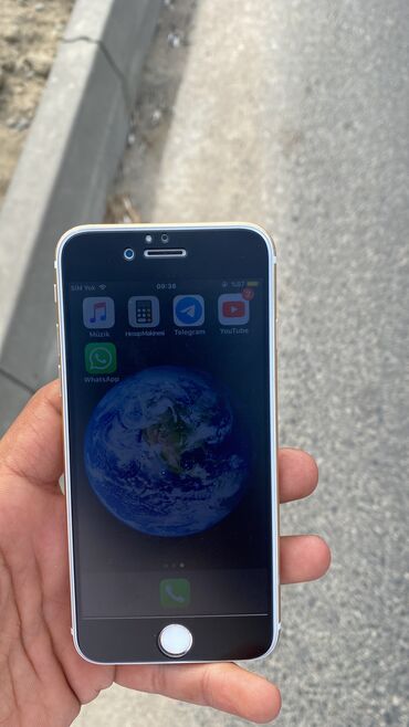 ayfon 7 32 gb: IPhone 6, 32 GB, Qızılı, Barmaq izi