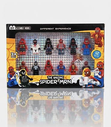 lego spider man: Набор фигурок «The Amazing Spider-MRN» — 12 минифигурок - — 1