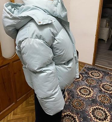 школьные формы бишкек: Пуховик зимний, детский/подростковый - Цвет: светло-голубой (ледяной — 4