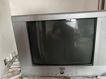 panasonic mini ats: Elite markalı kineskop (CRT) televizor - Gümüşü korpus, iri ekranlı — 1