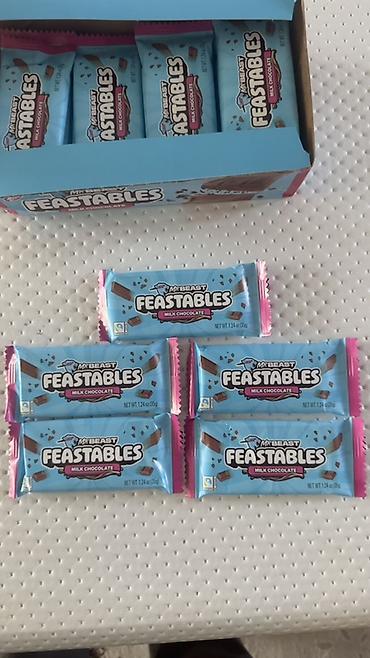 кел кел: MrBeast Feastables Milk Chocolate — молочный шоколад в порционных — 2