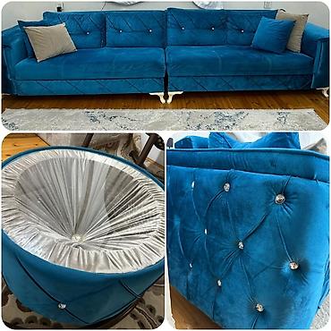 diva divan: Divan. Açılır, bazalıdır. Satılır 350 azn. Ayrıla bilir. Üzerində — 1