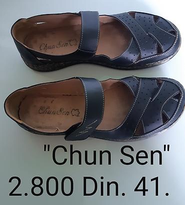 Sandale: Chun Sen ženske kožne sandale - Materijal: prirodna koža (gornjište i — 6