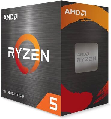 Prosessorlar: Prosessor AMD Ryzen 5 AMD Ryzen 5 5500, 3-4 GHz, 6 nüvə, Yeni