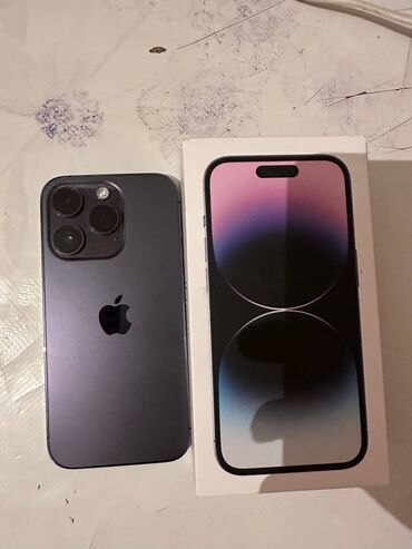 айфон 13 про макс бу цена в бишкеке: IPhone 14 Pro, Жаңы, 128 ГБ, Deep Purple, Заряддоочу түзүлүш, Коргоочу айнек, Каптама, 89 %