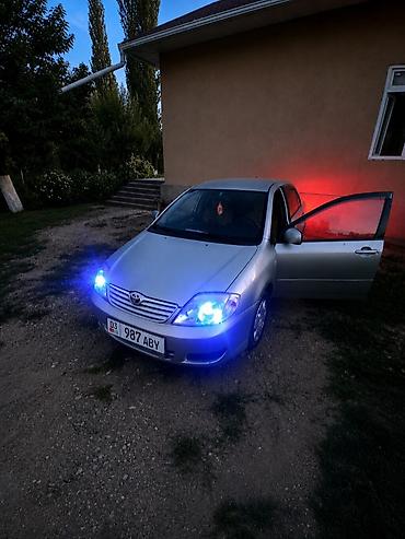 мтз ош: Toyota Corolla: 2004 г., 1.6 л, Кол менен иштөөчү, Бензин, Седан — 3