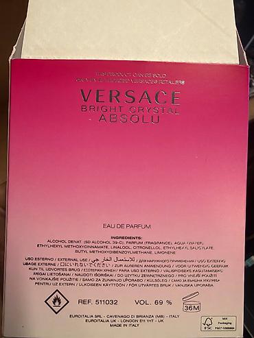 Красота и здоровье: Продам Versace Bright Crystal Absolu, 90 мл. Оригинал, привезены из — 2