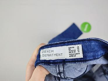 pull bear buty: Denim, Jeansy damskie, rozmiar M — 5
