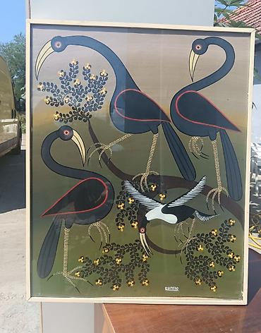 steperi za decu: Na prodaju slika-Kaspar Henrick Tedo (K. H. TEDO), tanzanijski slikar — 1