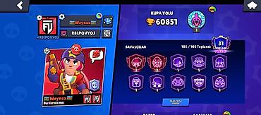 brawl stars 2: Brawl Stars hesabı – zəngin kosmetik və resurslarla Xüsusiyyətlər: - — 8