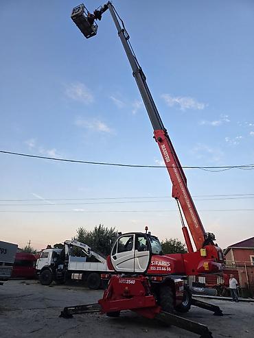 kovuş: Teleskopik yükləyici manitou 25 metrə.360 dərəcə dönən.avropadan yeni — 8
