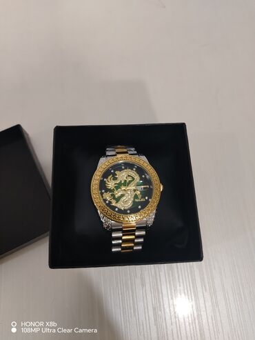 купить золотые часы бу: Qol saatı, Rolex, rəng - Qızılı