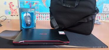 набор бу: Ноутбук, Asus, 16 ГБ ОЭТ, Intel Core i7, 15.6 ", Колдонулган, Жумуш, окуу үчүн, эс тутум HDD + SSD