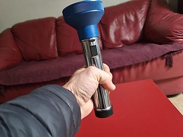 marke harmonika: Stara baterijska lampa VARTA – velika, original iz 80-ih - Klasičan — 3