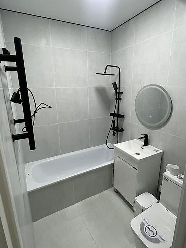 flat in bishkek: 1 комната, Собственник, Без животных, от 1 года, С мебелью частично — 6